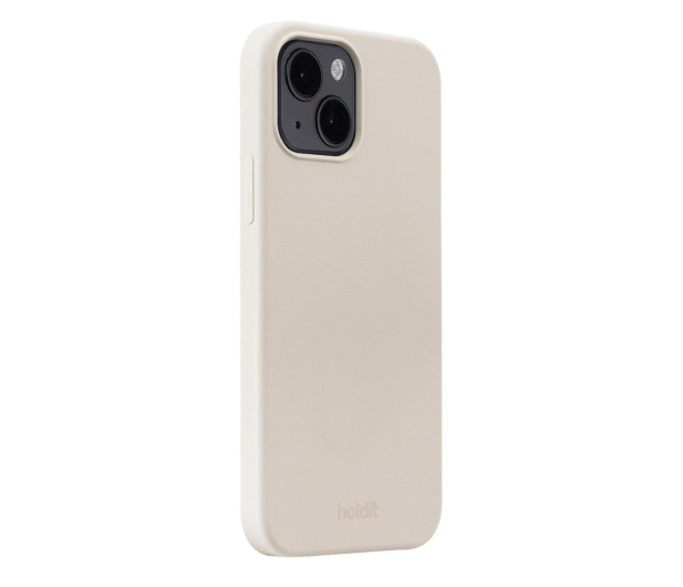 Holdit Silicone Case iPhone 15 Light Beige - 1148741 - zdjęcie 2